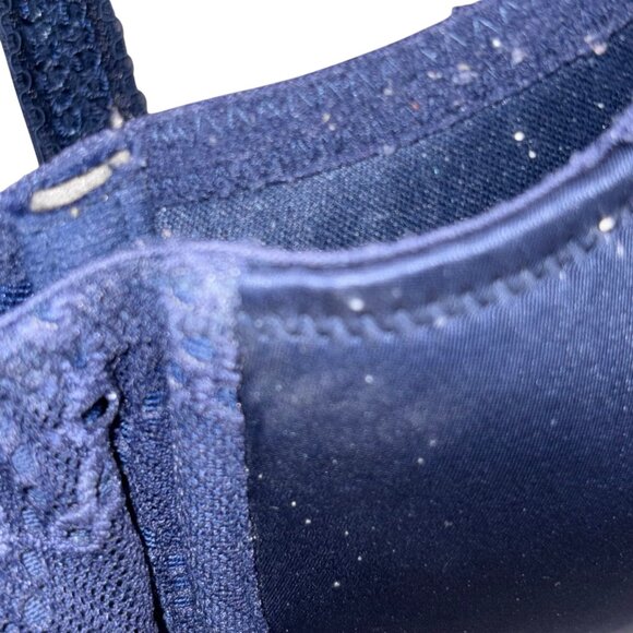 PrimaDonna Twist Navy Lace Trim Underwire Bra Size 34E - Picture 4 of 5